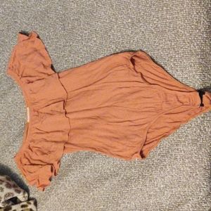 Off the shoulder bodysuit